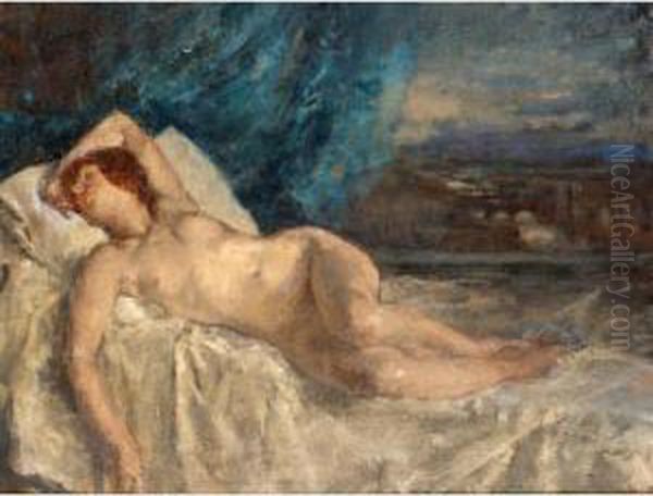 The Dream Oil Painting by Henry Tonks