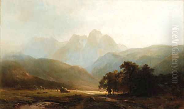 Fuechsel, H. Oil Painting by Herman Fuechsel