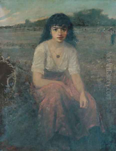 The Quadroon 1880 Oil Painting by George Fuller