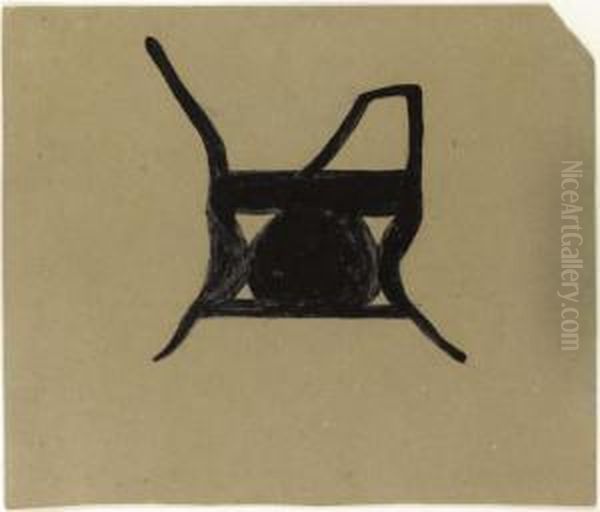 Untitled Oil Painting by Bill Traylor