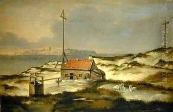 The Dunes of Heligoland Oil Painting by Joachim Faber