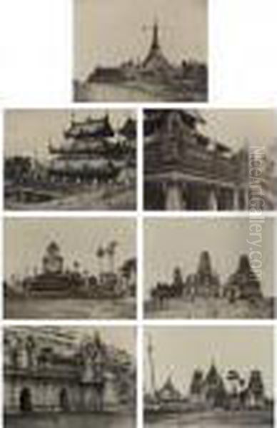 Selected Images Of Burma Oil Painting by Linneaus Tripe