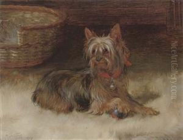 Ready To Play Oil Painting by William Henry Hamilton Trood