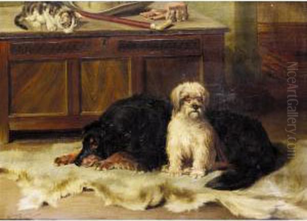 Keeping Watch Oil Painting by William Henry Hamilton Trood