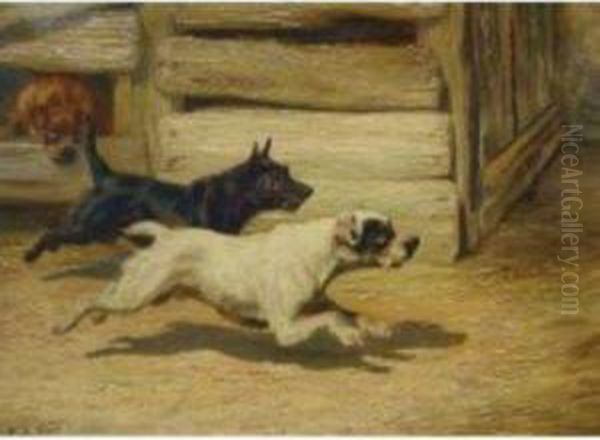 Come And Get It! Oil Painting by William Henry Hamilton Trood