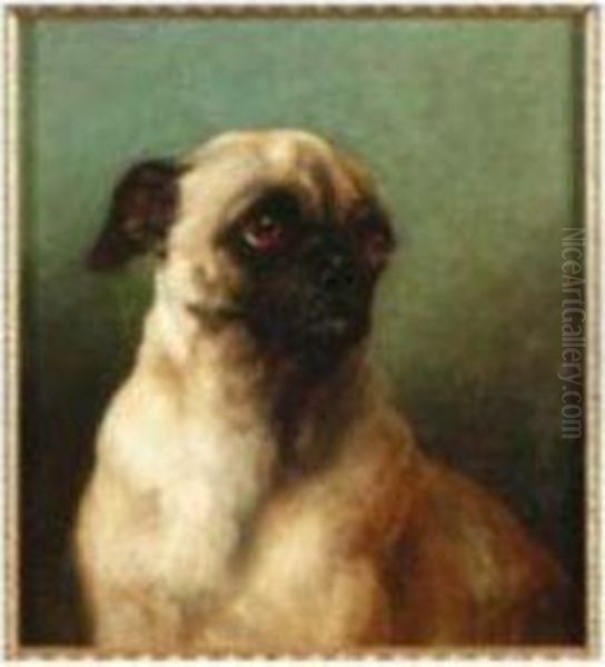 Zoe Oil Painting by William Henry Hamilton Trood