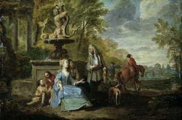 Zugeschrieben Oil Painting by Cornelis Troost