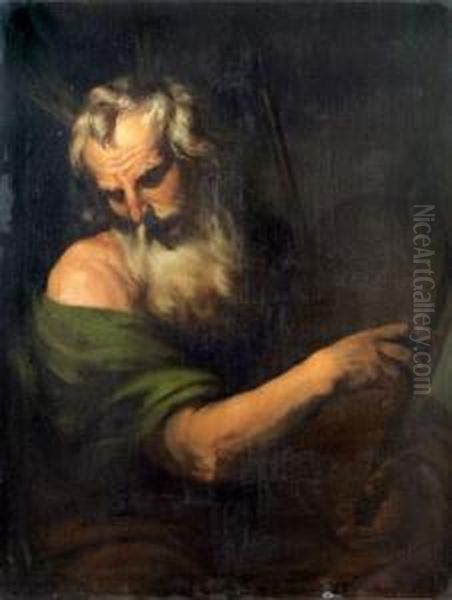 Saint Paul Oil Painting by Girolamo Troppa