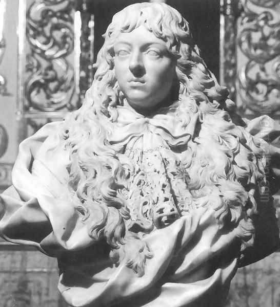 Bust of Grand Prince Fernando de' Medici Oil Painting by Giambattista Foggini