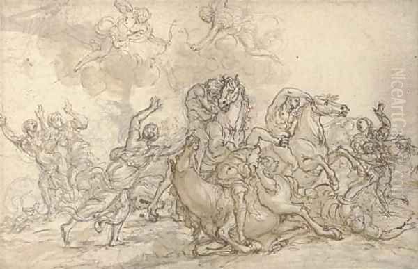 The Death of the Children of Niobe by Giambattista Foggini