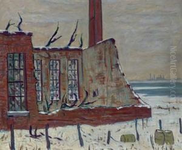 The Dead Factory Oil Painting by Allen Tucker