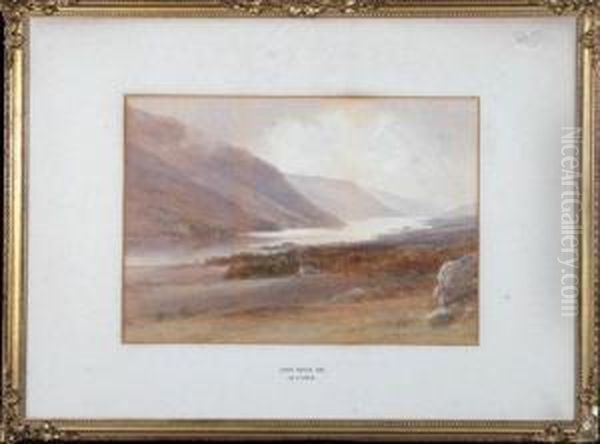 Loch Goyle, N.b. Oil Painting by Edward Tucker