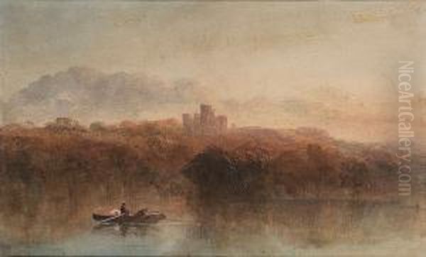 Windermere With Wray Castle Beyond by Edward Tucker