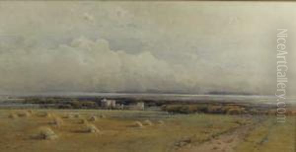 View Of Dumfries Oil Painting by Frederick Tucker