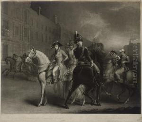 Bonaparte Reviewing The Consular Guards Oil Painting by Joseph Mallord William Turner