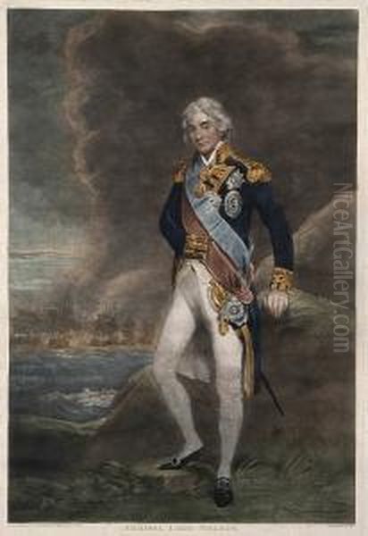 Admiral Lord Nelson Oil Painting by Joseph Mallord William Turner