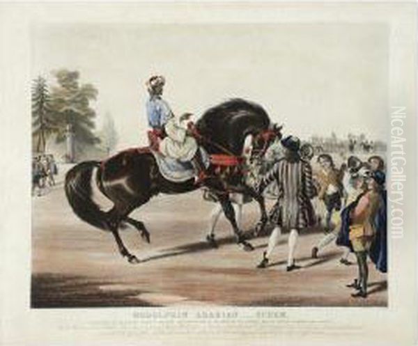 Godolphinarabian Oil Painting by Francis Calcraft Turner