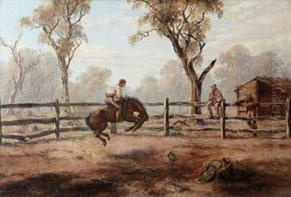 Colonial Experience Oil Painting by James Alfred Turner