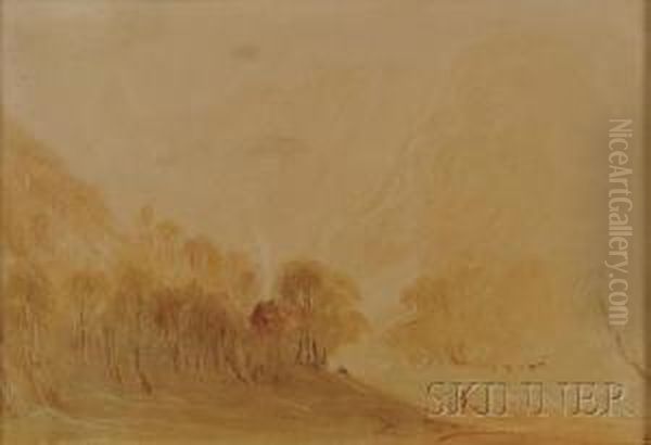 A Hazy Morning Oil Painting by Joseph Mallord William Turner