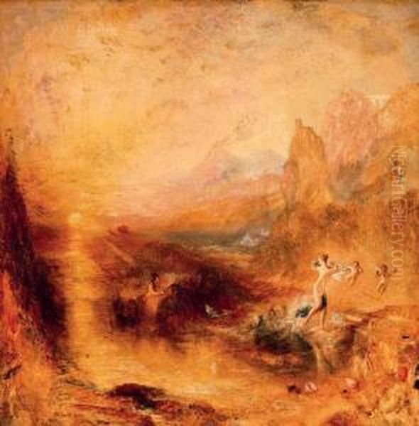 Glaucus And Scylla Oil Painting by Joseph Mallord William Turner