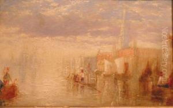 View Of Venice Oil Painting by Joseph Mallord William Turner