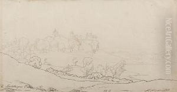 Linlithgow Palace Oil Painting by William Turner