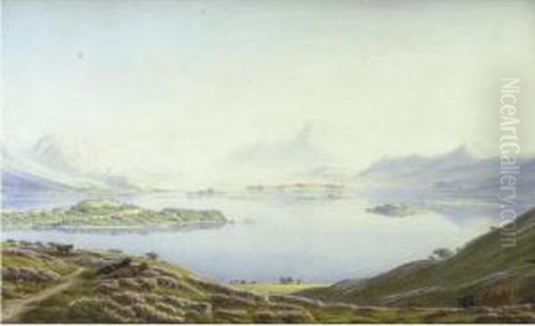 Loch Lomond Oil Painting by William Turner