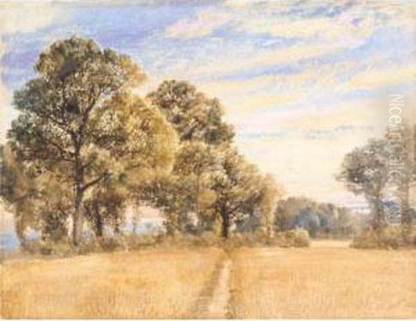 Summer Landscape Oil Painting by William Turner