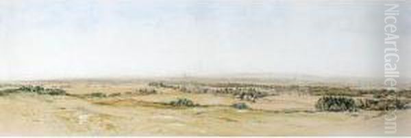 View Of London From Shooters Hill Oil Painting by William Turner