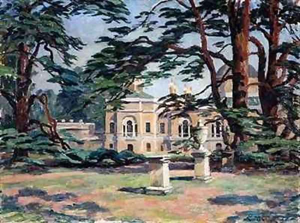 Chiswick House Oil Painting by Roger Eliot Fry