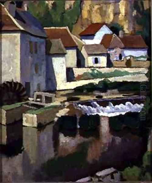 Angles sur LAnglin Oil Painting by Roger Eliot Fry