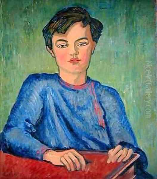 Portrait of Julian the Artists Son Oil Painting by Roger Eliot Fry