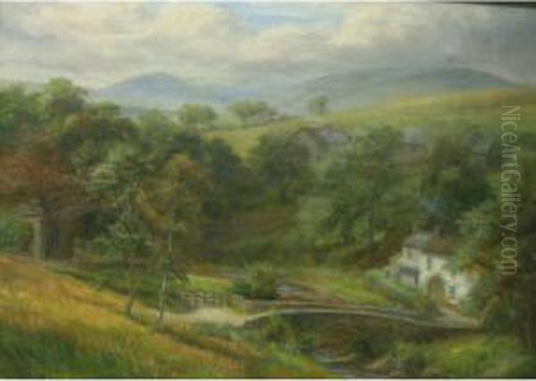 Howgill Fells Oil Painting by William Lakin Turner