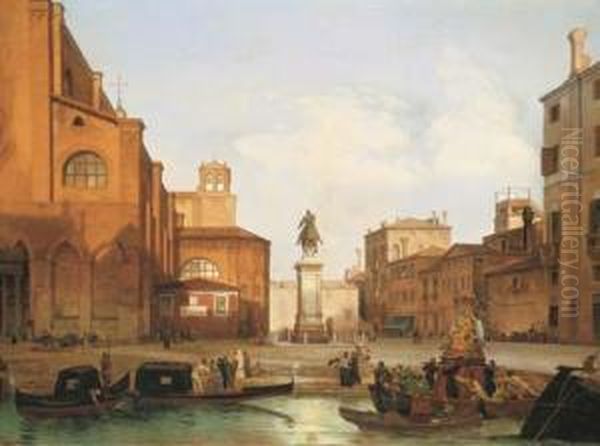 Venice Oil Painting by Lancelot Theodore Turpin De Crisse