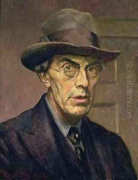 Self portrait Oil Painting by Roger Eliot Fry