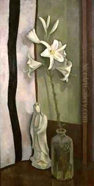 Lilies Oil Painting by Roger Eliot Fry