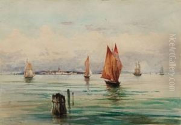 Venezia Oil Painting by Ramon Tusquets y Maignon