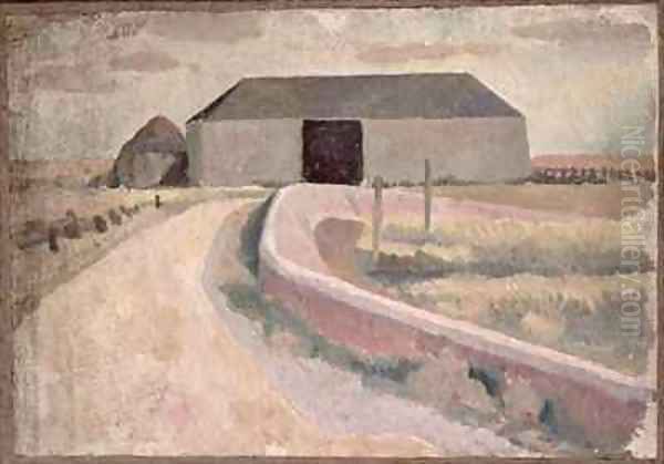 The Barn Oil Painting by Roger Eliot Fry