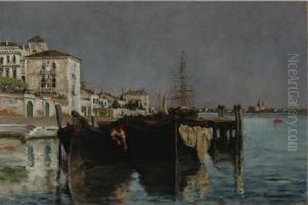 Venice Oil Painting by John Henry Twachtman