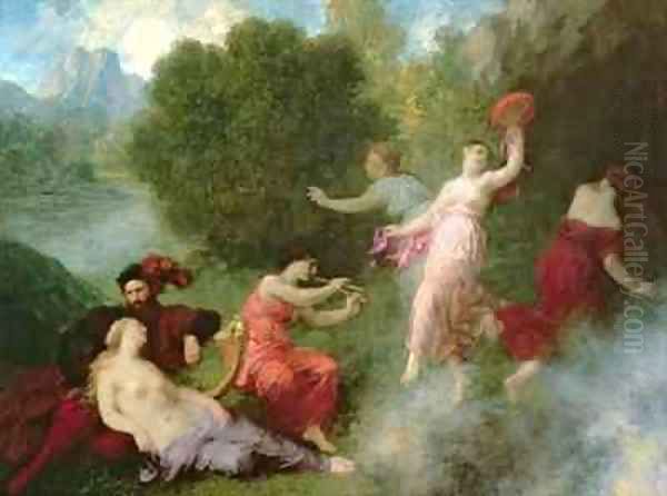 Tannhauser on the Venusberg Oil Painting by Theodore Fantin-Latour