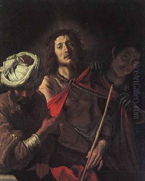 Ecce Homo Oil Painting by Domenico Feti