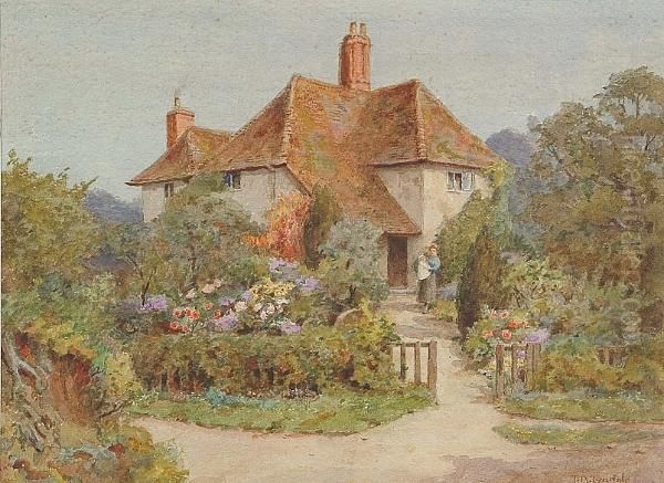 Home Sweet Home Oil Painting by Thomas Nicholson Tyndale