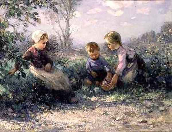 The Picnic Oil Painting by James Faulds