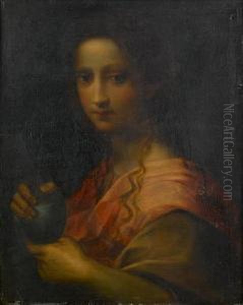 Mary Magdalene Oil Painting by Domenico Puligo