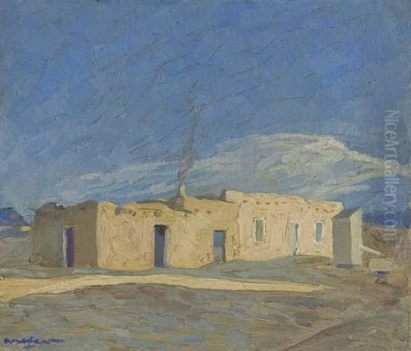 The Cloud, Taos Oil Painting by Walter Ufer