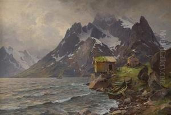 From Lofoten Oil Painting by Even Ulving