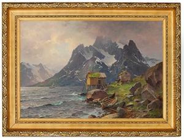 From Lofoten Oil Painting by Even Ulving