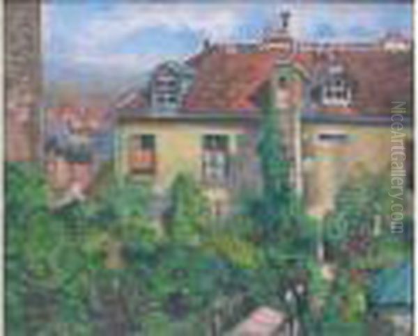 Le Jardin Du 12 De La Rue Cortot by Andre Utter