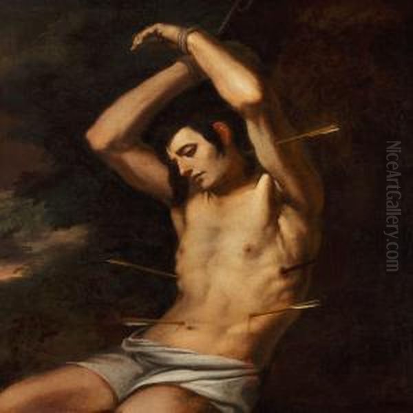 St. Sebastian. Oil Painting by Andrea Vaccaro