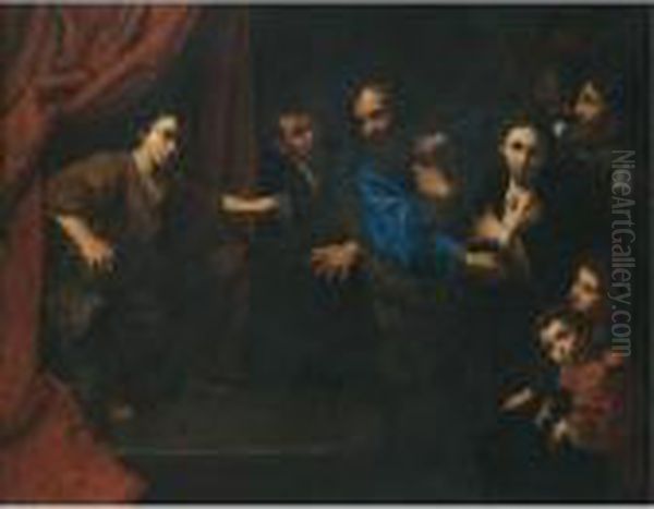 The Judgement Of Daniel Oil Painting by Valentin De Boulogne